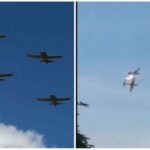 Aviones militares de Colombia chocan y dejan un piloto muerto