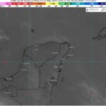 PRONOSTICAN LLUVIAS AISLADAS EN LA PENÍNSULA DE YUCATÁN