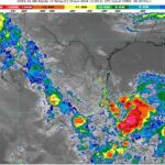SE DESPLAZARÁ FRENTE A VERACRUZ UN SISTEMA CON PROBABILIDADES DE DESARROLLO CICLÓNICO