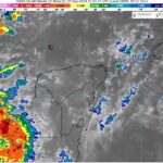 Pronostican temporal de lluvias en la Península de Yucatán y en la zona Sureste