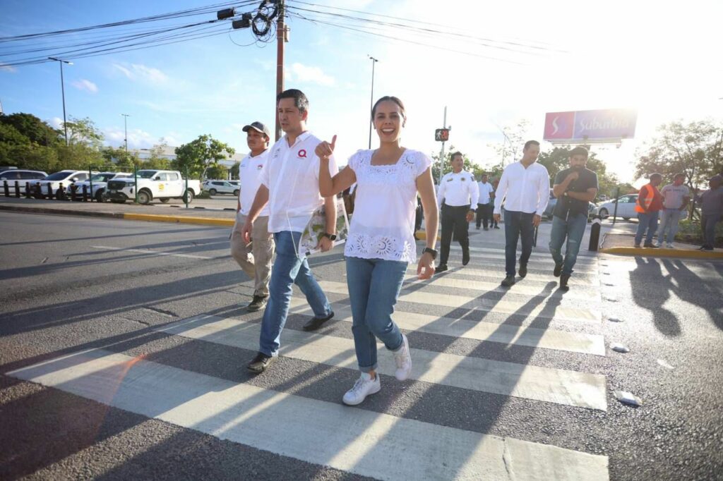 MODERNIZAMOS A CANCÚN CON INFRAESTRUCTURA DE CALIDAD: ANA PATY PERALTA