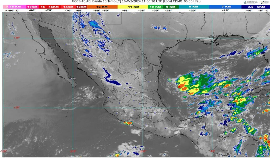 Ingresará un nuevo frente frío sobre el Norte y Noreste de méxico
