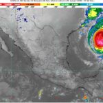 Pronostican lluvias muy fuertes en el Sureste de México