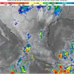 Frente frío número 10 se desplazará sobre México