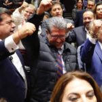 Ricardo Monreal recibe el apoyo total de diputados de Morena