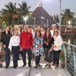 Olga Sosa celebra la inauguración del Puente Peatonal Flotante en Altamira