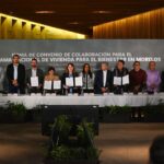 Margarita González firma convenio para impulsar el Programa Nacional de Vivienda para el Bienestar en Morelos