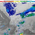 El frente frío número 22 se desplazará sobre el sureste mexicano