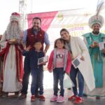 Christian Agúndez celebra el Día de Reyes con la comunidad de La Ribera