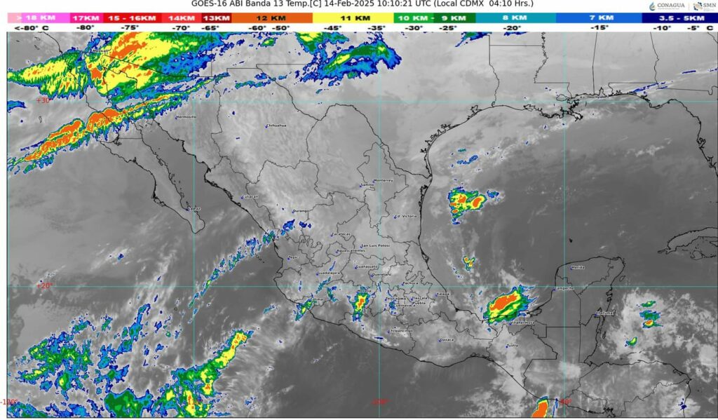 El frente frío número 27 ingresará a México