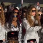 Tunden a Shakira por agresivo gesto hacia bailarina en su show de Colombia