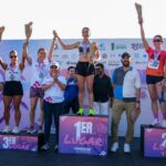Con más de 2 mil atletas participa Mara Lezama en el Medio Maratón de la Mujer en Cancún