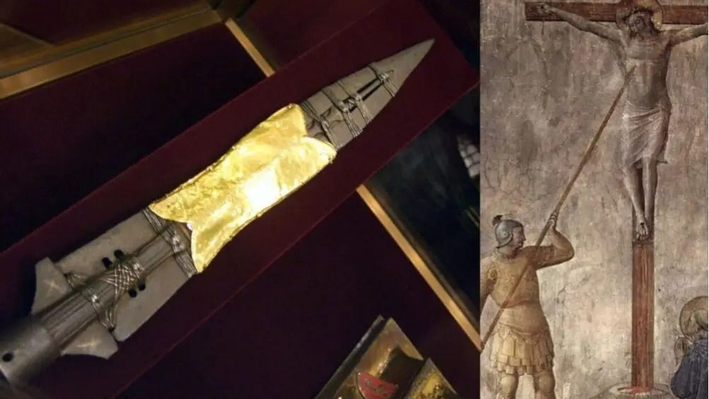 Vaticano expone arma con la que Jesús fue atravesado en la cruz