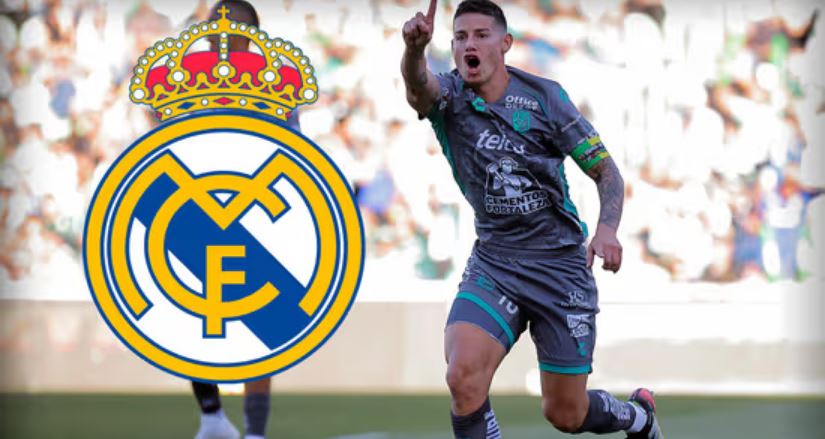 James Rodríguez puede reencontrarse con Real Madrid tras expulsión de León del Mundial