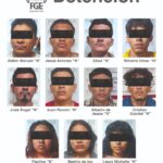 Captura FGE de Quintana Roo a 11 personas implicadas en un homicidio calificado en Benito Juárez