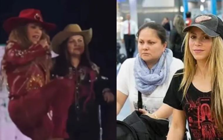 Shakira subió a Lili Melgar, niñera de sus hijos, al escenario en la CdMx: «Aún sin indemnización»