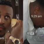 ¡Meter la cara en agua con hielos! Influencer Ashton Hall muestra su rutina matutina y desata memes