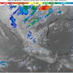Vientos muy fuertes a intensos en el norte, por el frente frío 37