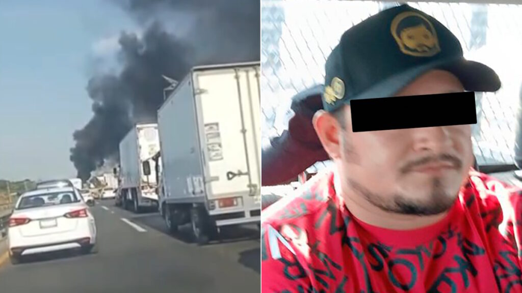 Detienen a presunto generador de violencia en Tabasco; queman vehículos en carretera