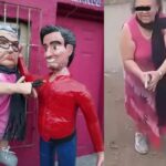 Redes arden por piñata de Carlota ‘N’, la abuelita sicaria
