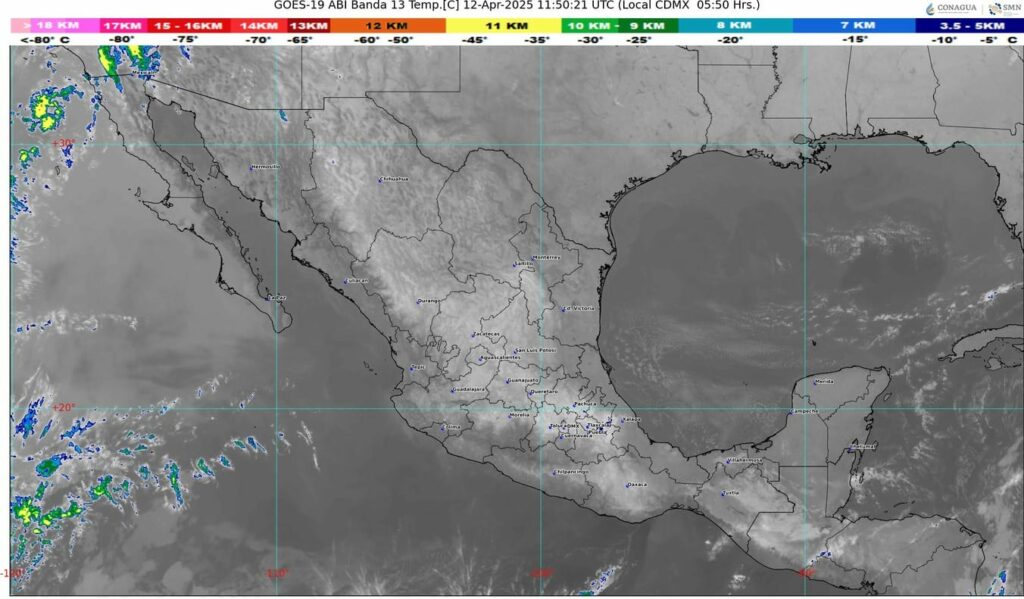 El frente frío número 38 se desplazará sobre México; sin afectaciones