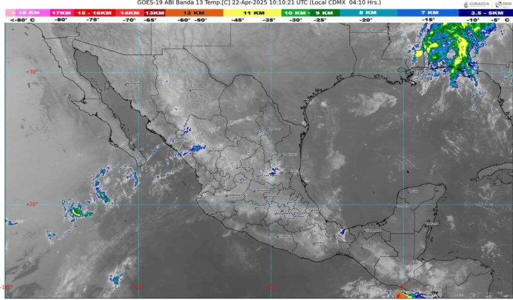 Pronostican lluvias y nueva onda de calor en México