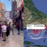 Sismo de magnitud 6.2 sacude Estambul; se registran réplicas y un herido