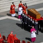Funeral del Papa Francisco desde la basílica de San Pedro en el Vaticano