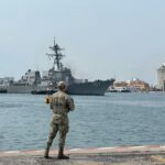 Buque USS Gravely atracó en Veracruz para escala logística, aclara Semar