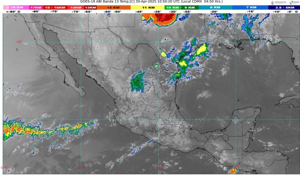 Prevalece la onda de calor en México