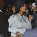 Rihanna sorprende en la Met Gala 2025 al revelar su tercer embarazo