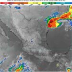 El frente 42 se extenderá como estacionario en el Noreste de México