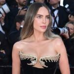 ¡Espectacular! Belinda desfila por primera vez en la alfombra roja del Festival de Cannes