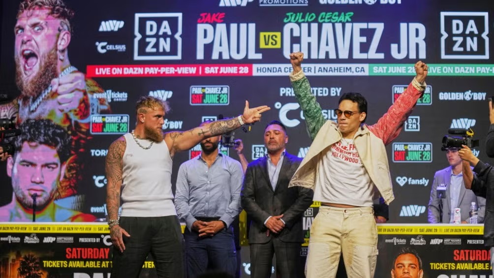 Jake Paul lanza duro mensaje a Chávez Jr.: ‘No puedes vencerme a mí ni a tu adicción’
