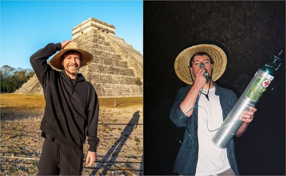 MrBeast niega acusaciones del INAH y defiende grabación en zonas arqueológicas de México