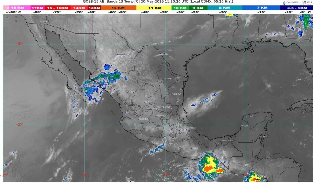 Un frente frío, fuera de temporada, se extenderá en el norte del país