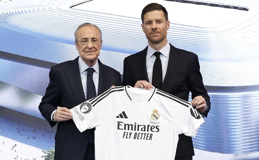 Real Madrid presentó a Xavi Alonso