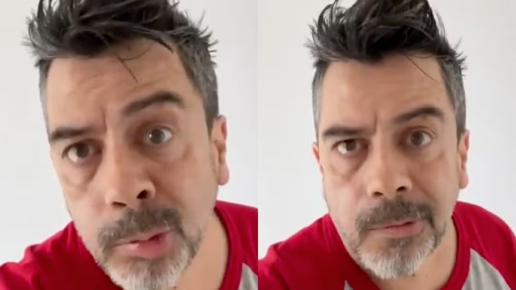 Carlos Espejel revela que sufre parálisis facial por estrés