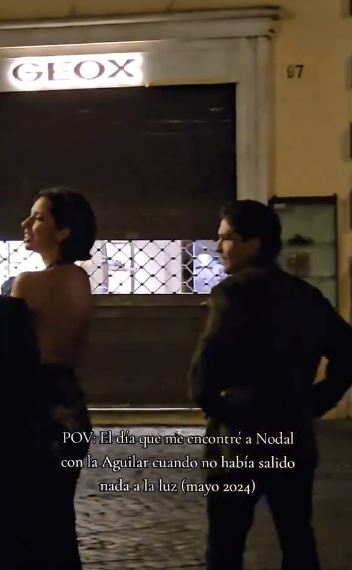 Filtran imágenes de Ángela Aguilar y Christian Nodal en Roma antes de hacer oficial su relación