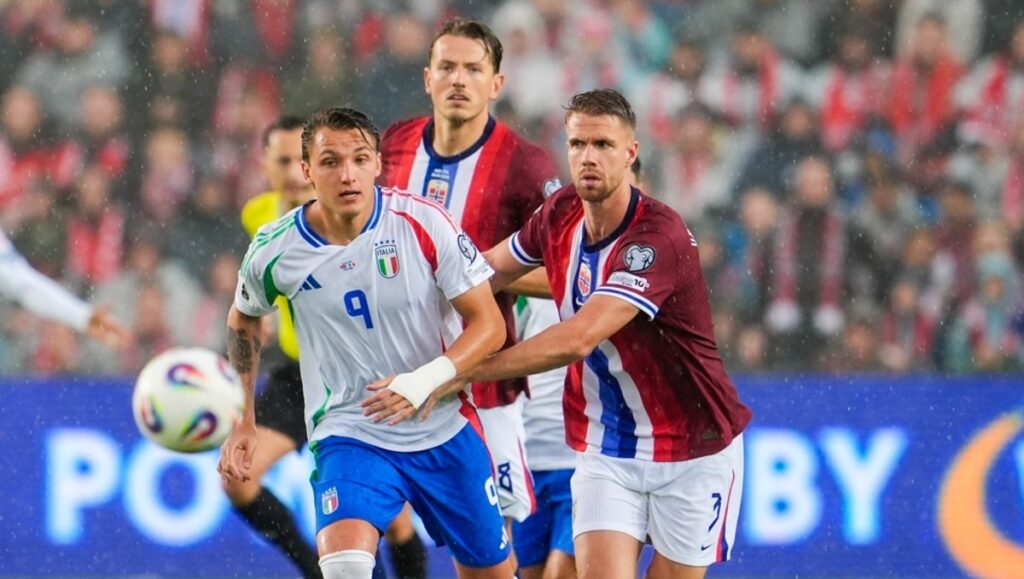 Noruega de Haaland derrota a Italia con goleada en los clasificatorios UEFA