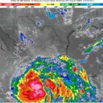 PRONOSTICAN LLUVIAS VESPERTINAS FUERTES, EN LA PENÍNSULA DE YUCATÁN