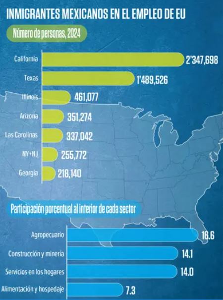 Deportaciones ponen en jaque a Texas y California; impacto en fuerza laboral