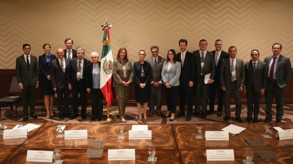 Claudia Sheinbaum se reúne con integrantes del Consejo Empresarial de Canadá