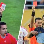 César Ramos muestra estampa de la Virgen de Guadalupe al expulsar a jugador en el Mundial de Clubes