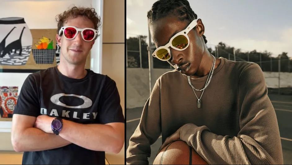 Mark Zuckerberg presume el futuro de la tecnología con las nuevas gafas inteligentes Oakley Meta