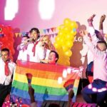 Christian Chávez se une a marcha de la comunidad LGBTQ+ en el Reclusorio Norte
