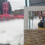 Se desborda río en Naucalpan por las lluvias; más de 50 casas anegadas
