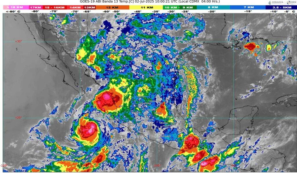 El huracán Flossie se debilitará gradualmente
