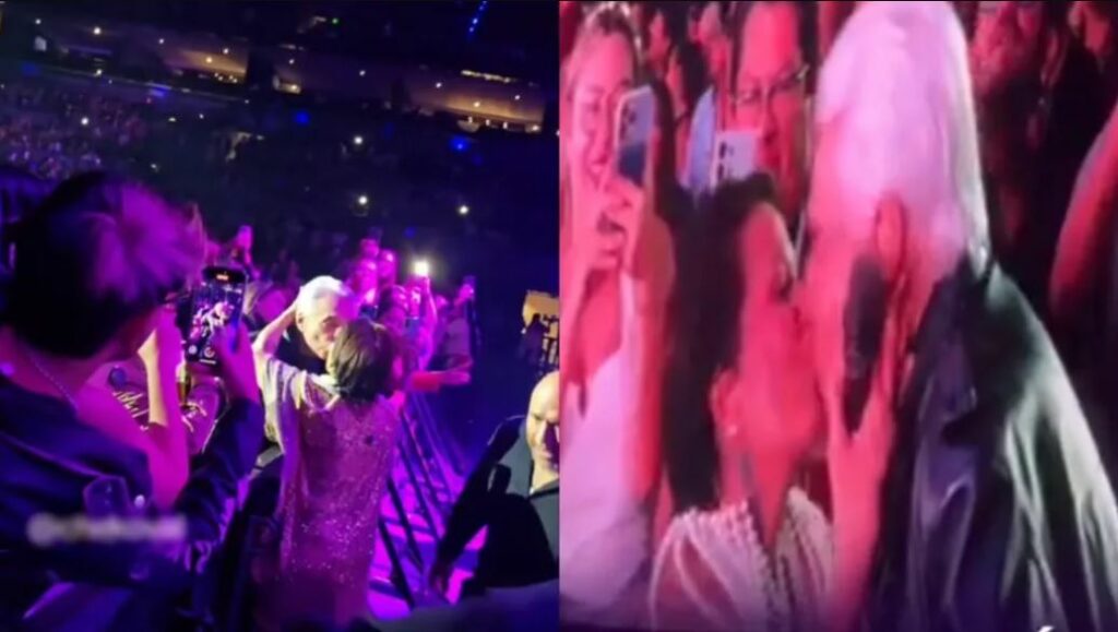 Alejandra Guzmán besó en la boca a Enrique Guzmán en pleno concierto; gesto divide opiniones