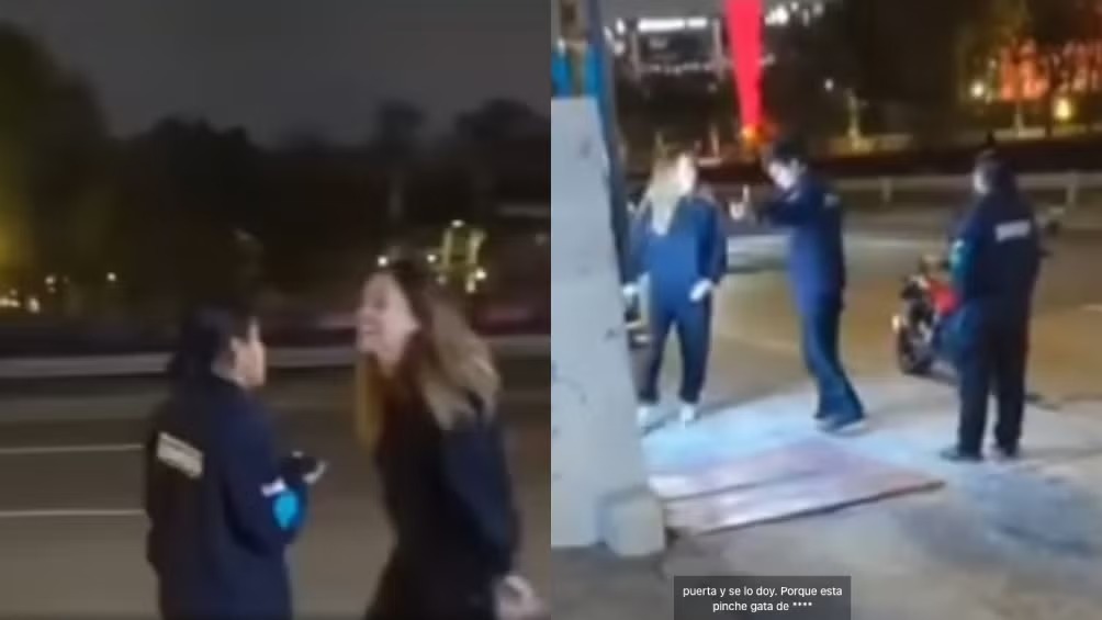 Lady Racista ahora ataca a guardia de seguridad: “Pinc%& gata de mier…”